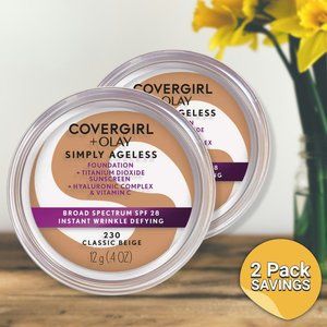 CoverGirl Olay Simply Ageless Instant Wrinkle-Defying Foundation with SPF 28